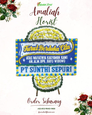 Papan Bunga Duka di Long Mesangat