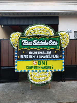 Papan Bunga Duka di Long Mesangat