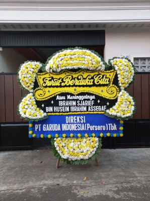 Papan Bunga Duka di Long Mesangat