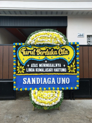 Papan Bunga Duka di Long Mesangat